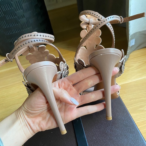 Alaia Pointure Pink Nude Heels - Picture 6 of 10
